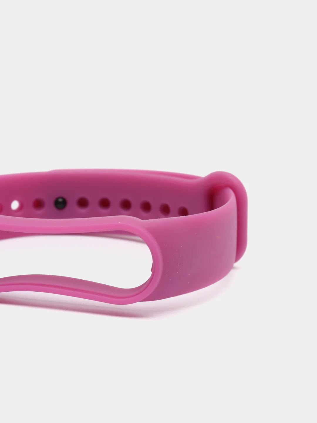 Аметистовый силиконовый ремешок для Xiaomi Mi Band 3 / Mi Band 4 / Mi Band 5 / Браслет на Mi Band