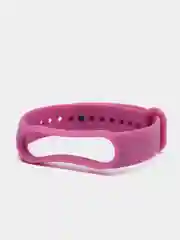 Аметистовый силиконовый ремешок для Xiaomi Mi Band 3 / Mi Band 4 / Mi Band 5 / Браслет на Mi Band
