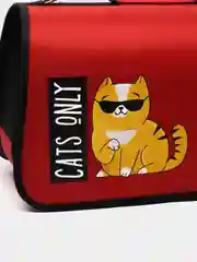 Сумка переноска раскладная, каркасная "Cats only"