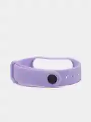 Лавандовый силиконовый ремешок для Xiaomi Mi Band 3 / Mi Band 4 / Mi Band 5 / Браслет на Mi Band