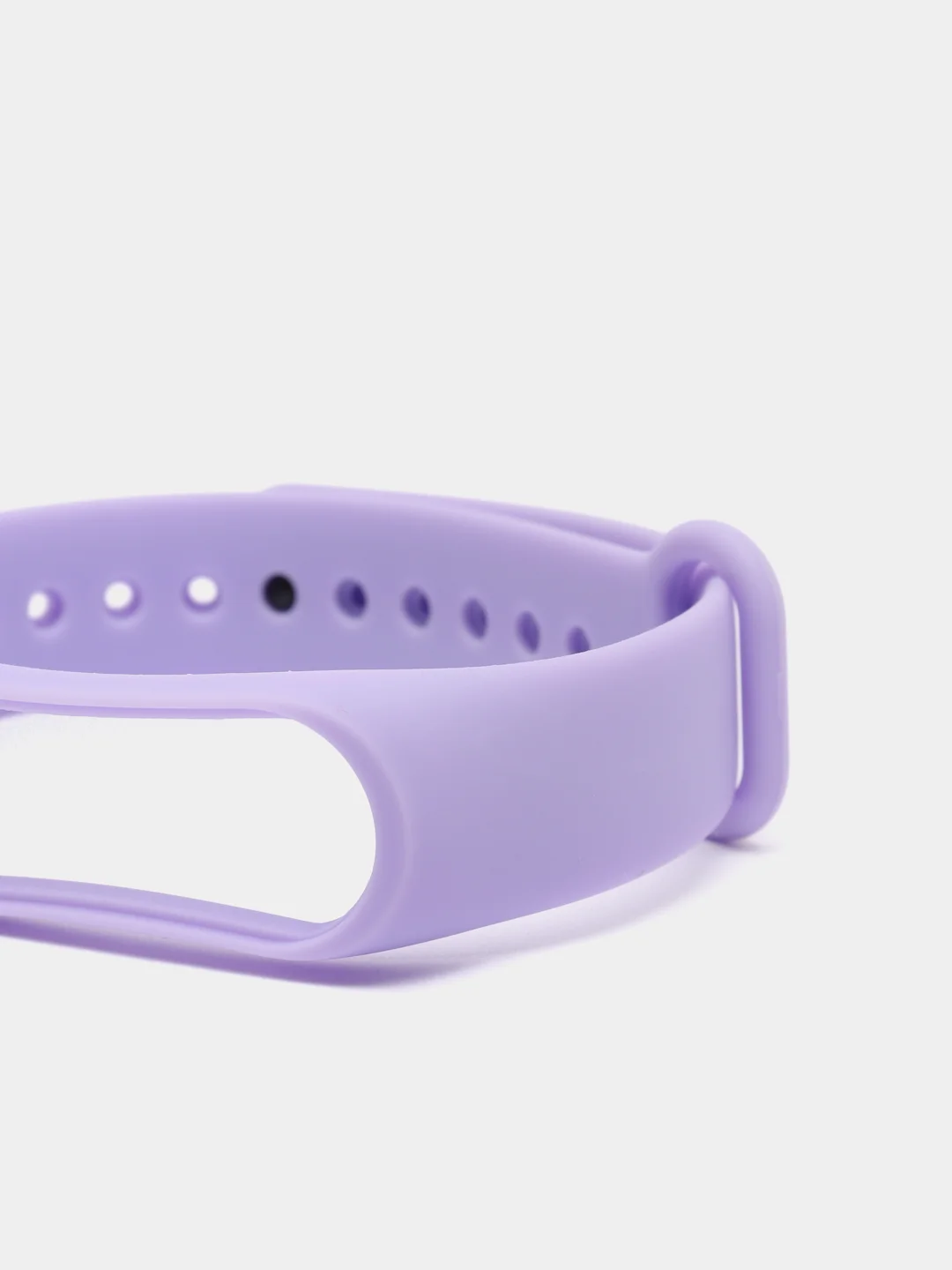 Лавандовый силиконовый ремешок для Xiaomi Mi Band 3 / Mi Band 4 / Mi Band 5 / Браслет на Mi Band