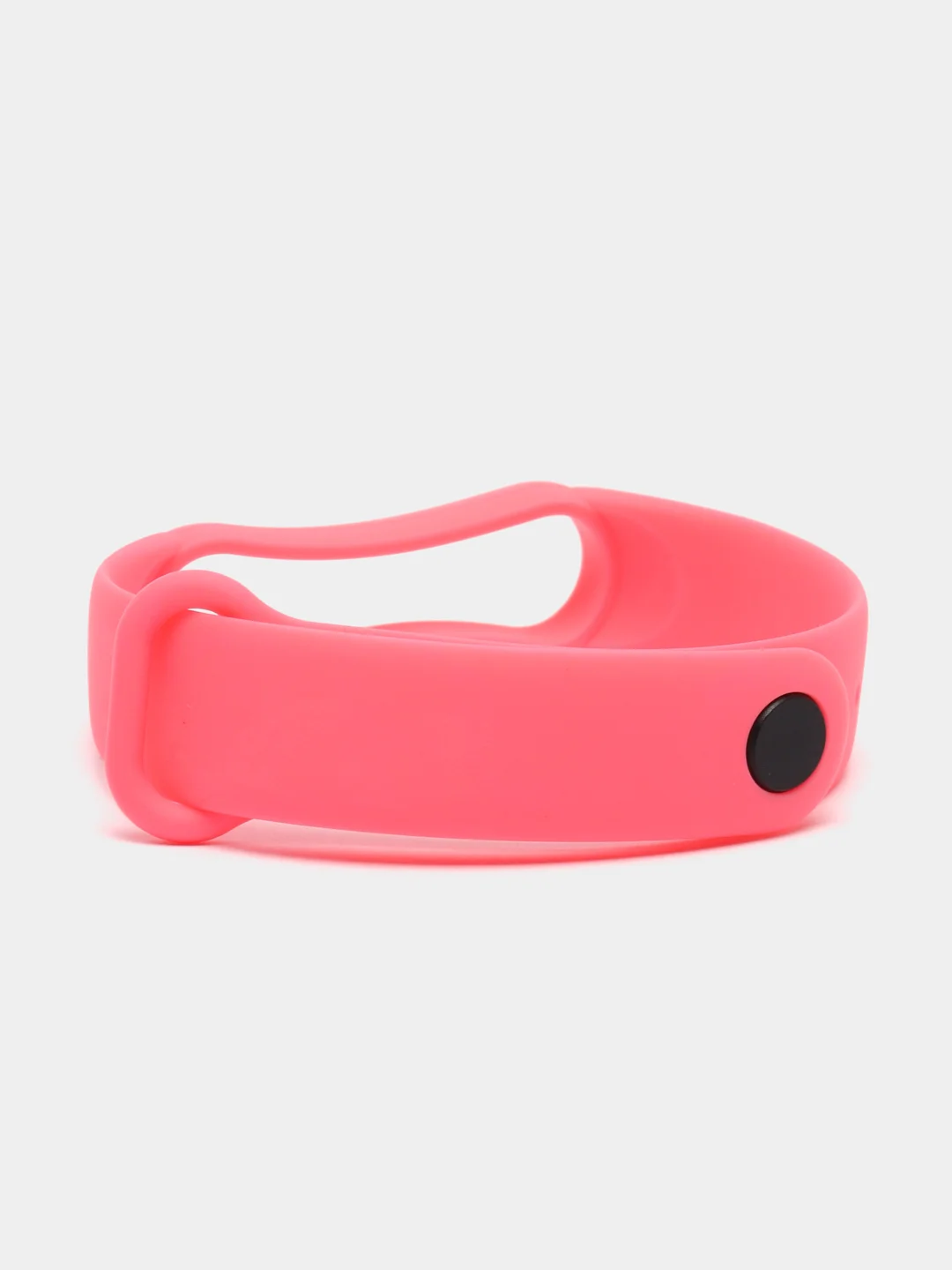 Тёмно-розовый силиконовый ремешок для Xiaomi Mi Band 3 / Mi Band 4 / Mi Band 5 / Браслет на Mi Band