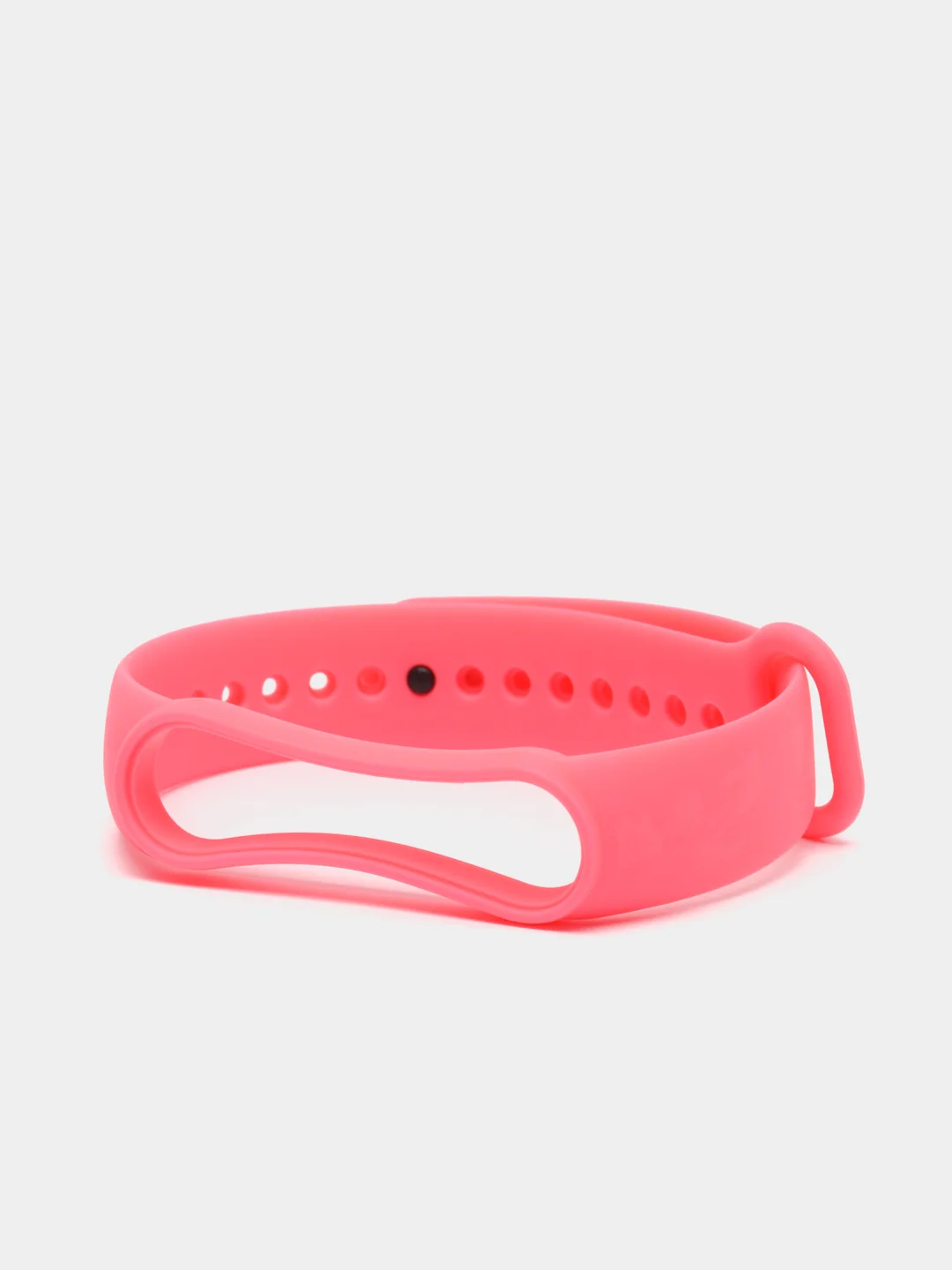 Тёмно-розовый силиконовый ремешок для Xiaomi Mi Band 3 / Mi Band 4 / Mi Band 5 / Браслет на Mi Band
