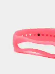Тёмно-розовый силиконовый ремешок для Xiaomi Mi Band 3 / Mi Band 4 / Mi Band 5 / Браслет на Mi Band