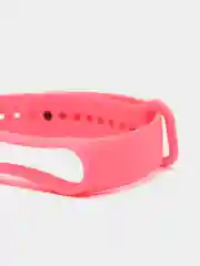 Тёмно-розовый силиконовый ремешок для Xiaomi Mi Band 3 / Mi Band 4 / Mi Band 5 / Браслет на Mi Band