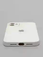 Молочный силиконовый чехол для iPhone 11, со стеклянной панелью и защитой для камеры