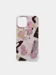 Красный чехол iPhone 12 / 12 Pro, 12 Pro Max, 12 Mini чехол силиконовый с рисунком