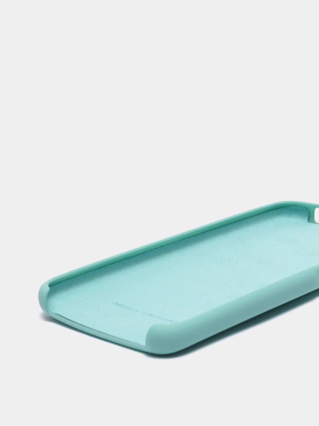 Бирюзовый чехол силиконовый Silicone Cover Case для Huawei Y9S, 9X, 9X Pro