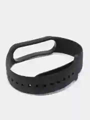 Черный ремешок для фитнес браслета Xiaomi Mi Band 5