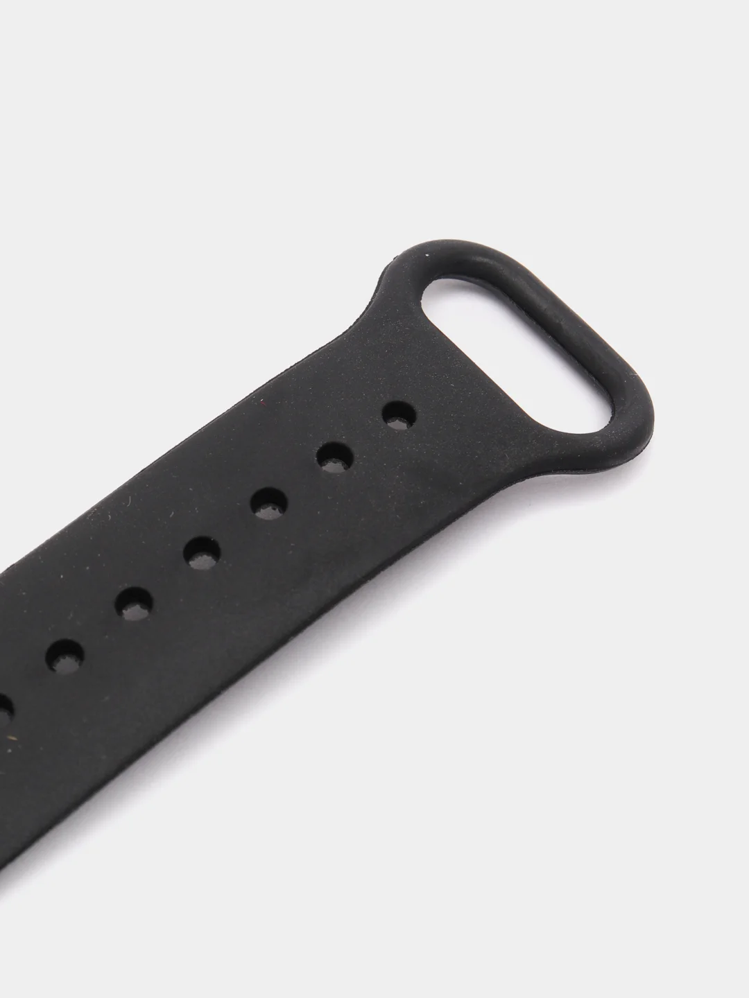 Черный ремешок для фитнес браслета Xiaomi Mi Band 5