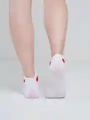 Носки женские с принтом "Сердце"