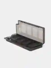 Черный кейс-коробка для хранения 8 игровых картриджей Nintendo Switch