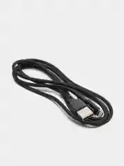 Черный кабель Olmio Basic lightning для iPhone (Айфон), c быстрой зарядкой, 1,2 м