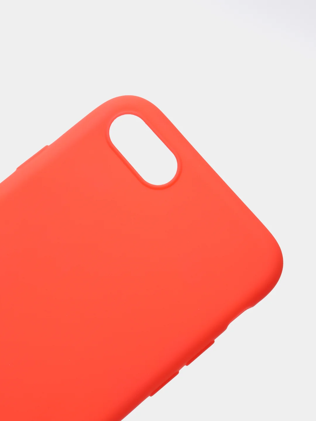 Красный чехол силиконовый матовый для iPhone 7 Plus, 8 плюс 6, 6s, 7, 8, SE 2020