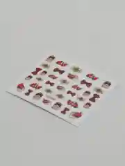 Желтый водные наклейки для дизайна ногтей