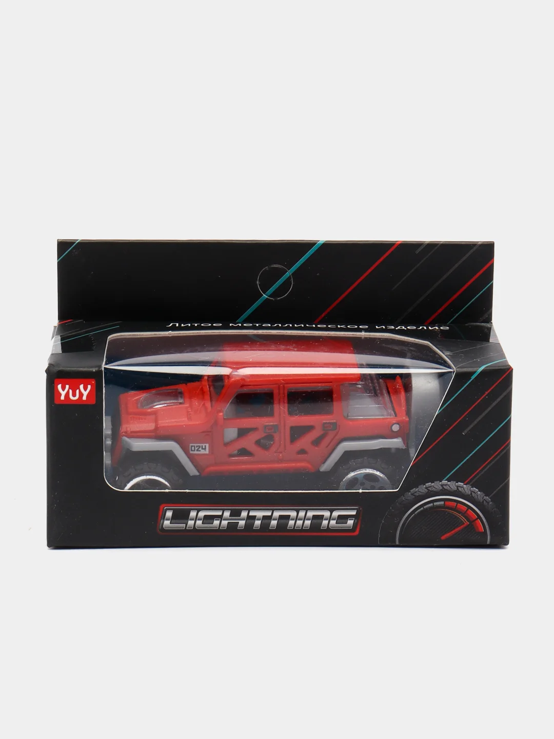 Алый металлическая машинка Lightning, коллекция
