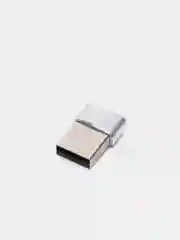 Серебряный адаптер с USB на USB Type-C