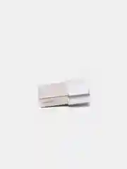 Серебряный адаптер с USB на USB Type-C