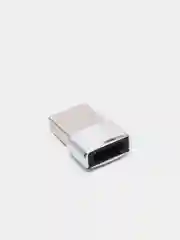 Серебряный адаптер с USB на USB Type-C