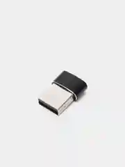 Черный адаптер с USB на USB Type-C