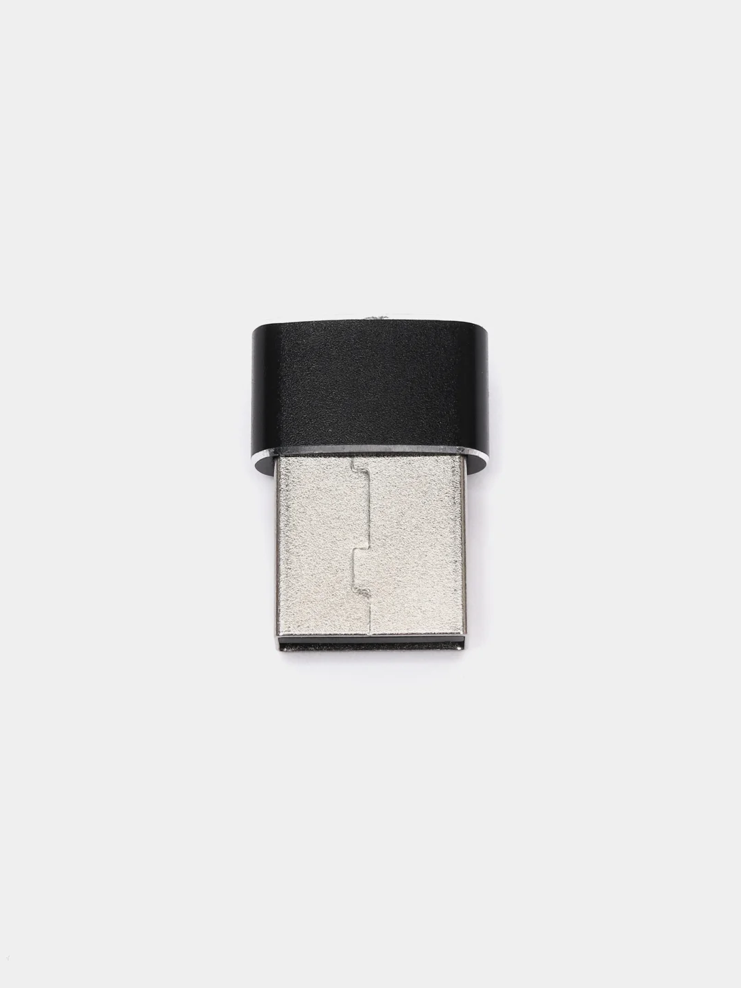 Черный адаптер с USB на USB Type-C