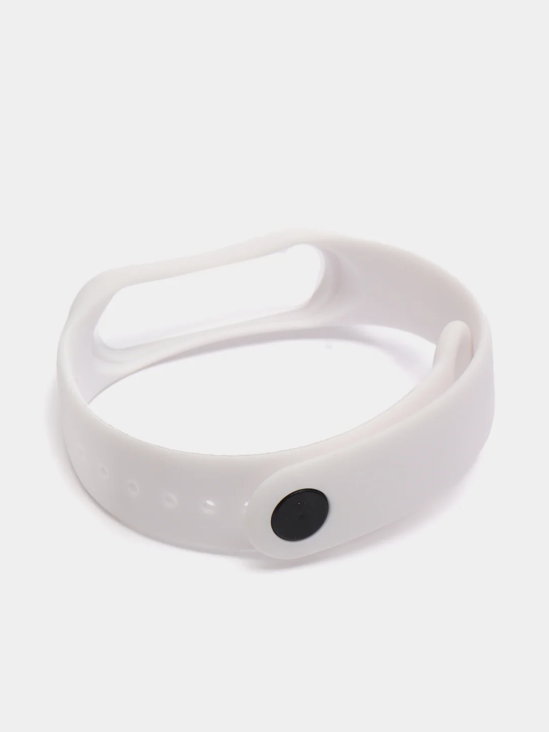 Белый силиконовый ремешок для Xiaomi Mi Band 3, Mi Band 4