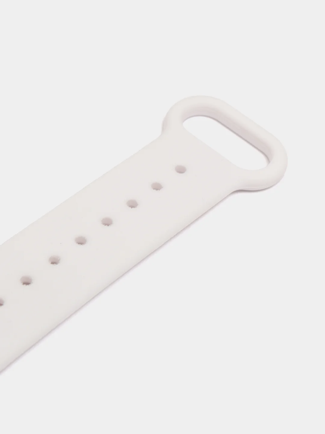 Белый силиконовый ремешок для Xiaomi Mi Band 3, Mi Band 4