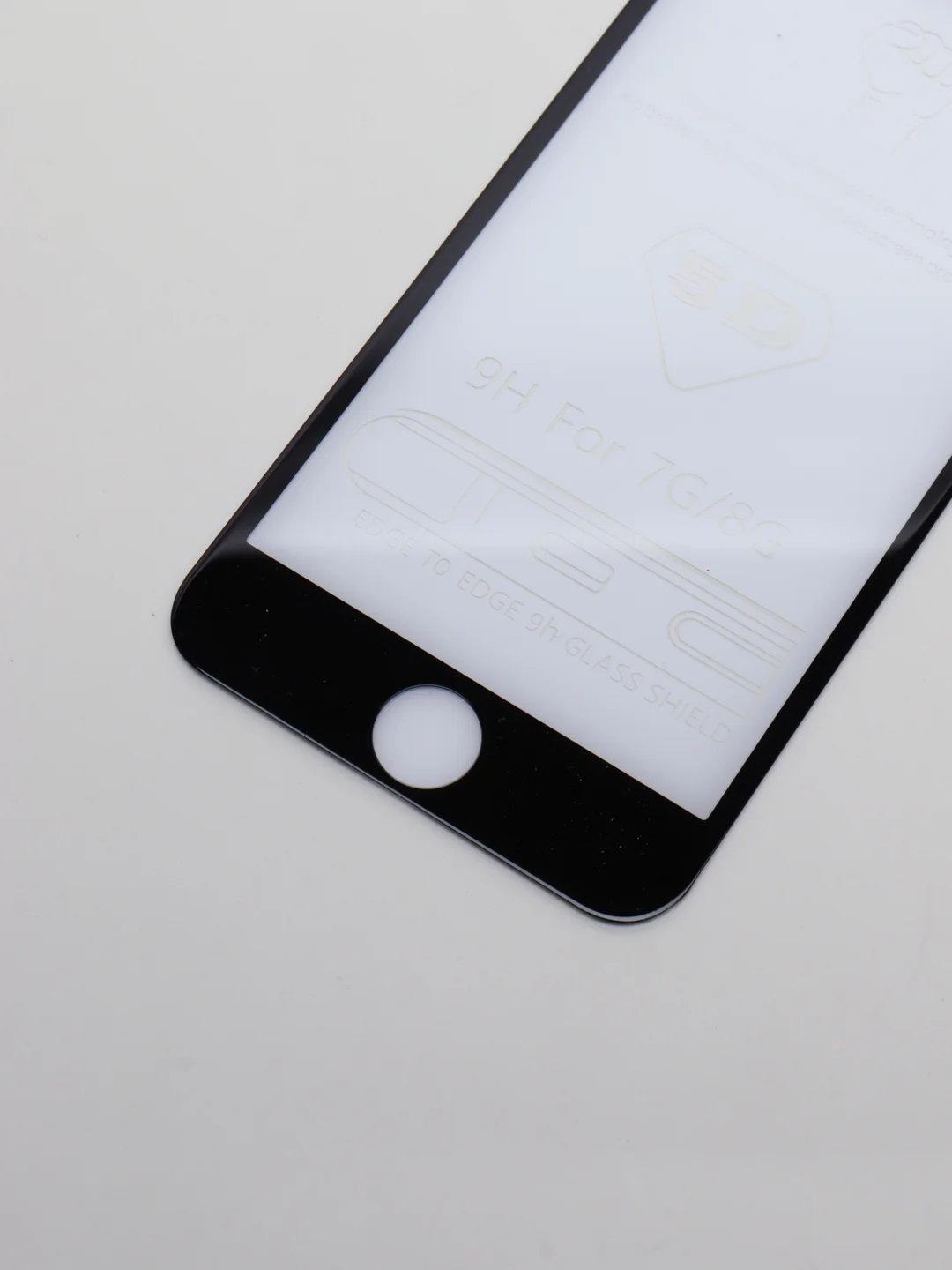 Черный защитное стекло iPhone 7/8/11/XR/11ProMax/XS Max 5D с закругленными краями, полноразмерное