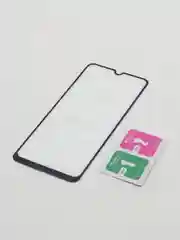 Черный защитное стекло 2D на Samsung A6 A6 plus +  J6  2018 2019 2020 A20 A30 A50 A30s A20s A71