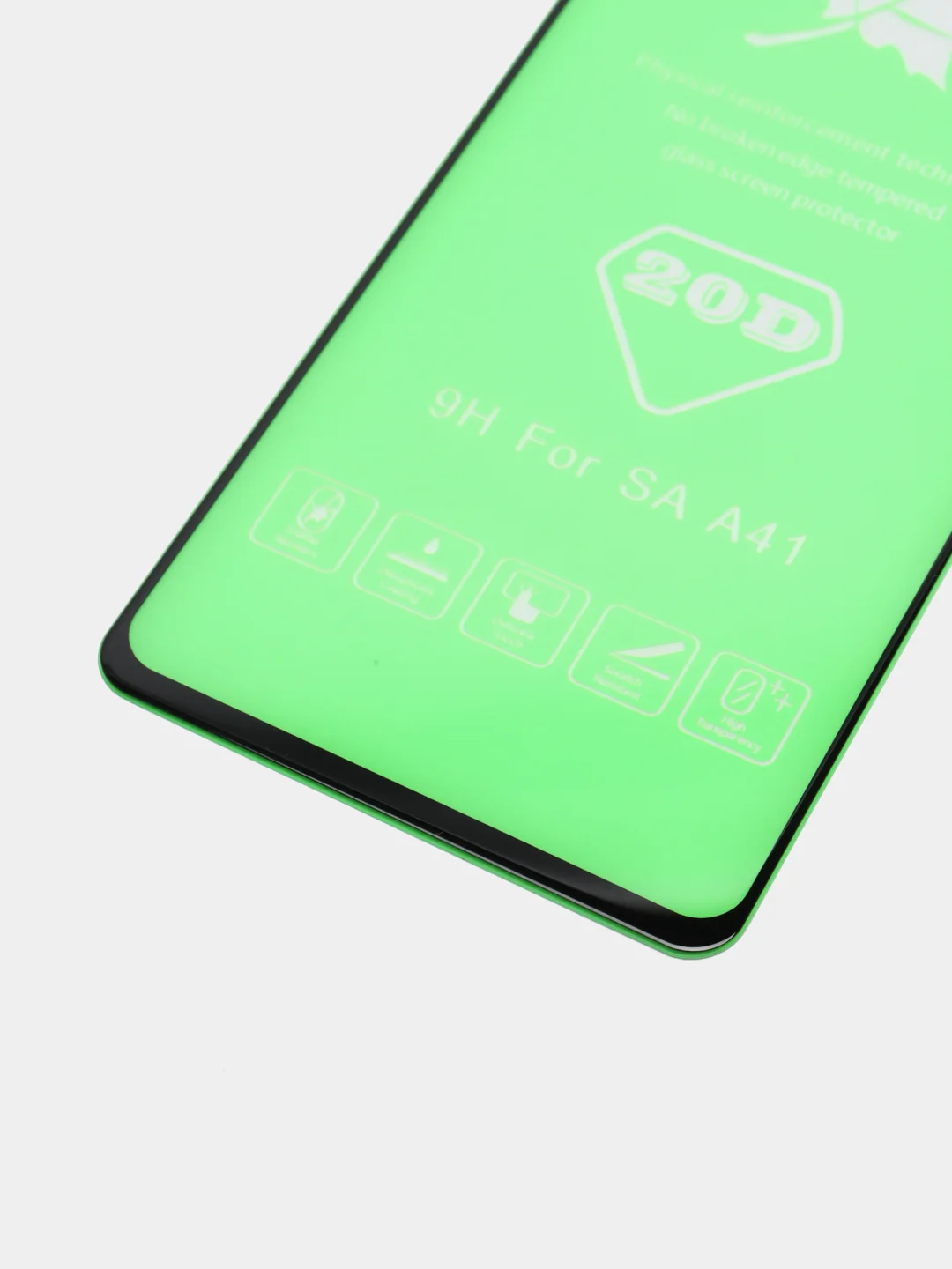 Защитное стекло 20D для Samsung Galaxy A21/A31/A41/A51/A71/A8/A8S/A8+/J2/J2 Core/J4/J6