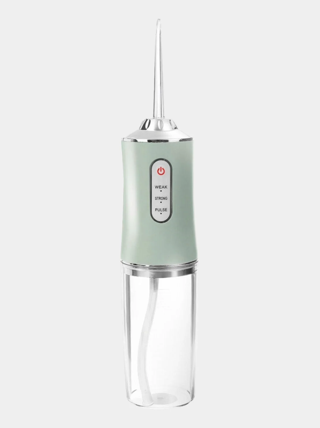 Мятный ирригатор портативный для полости рта Oral Irrigator, беспроводной, с USB + 4 насадки