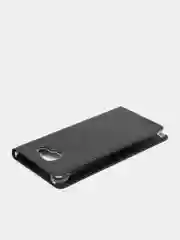 Черный чехол-книга Samsung/Самсунг А5(А500)/А3 2016(А310)/а5 2016(А510)/а7 2016(А710)g355 с окном