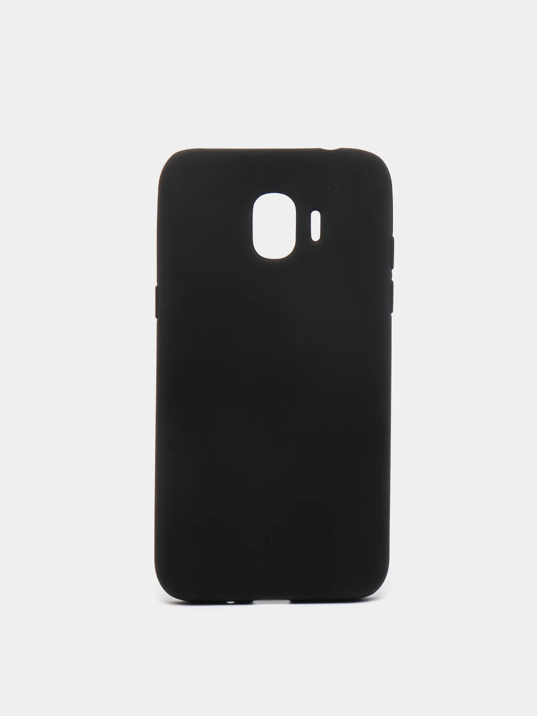Черный силиконовый матовый чехол для Samsung J2 18