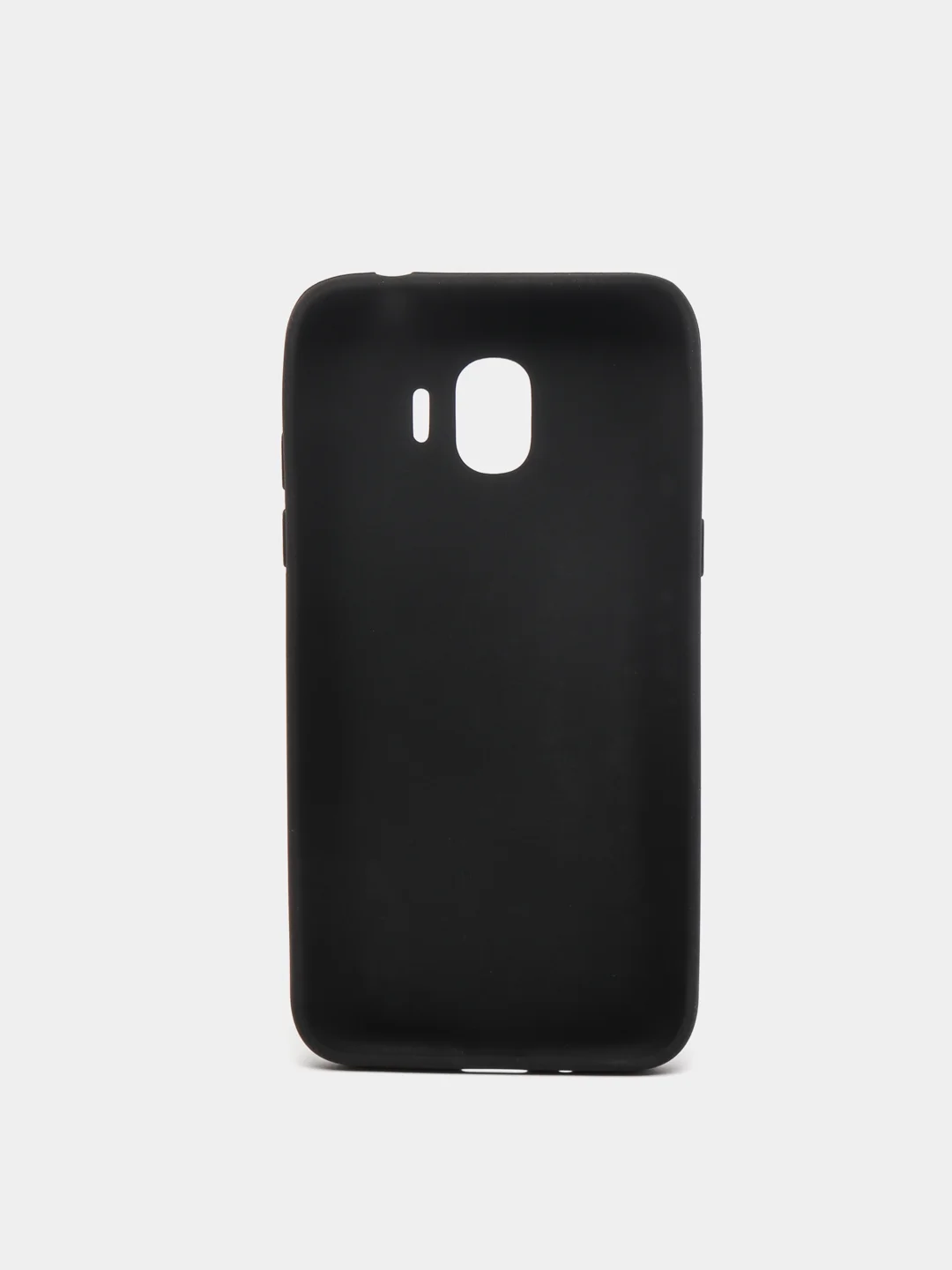 Черный силиконовый матовый чехол для Samsung J2 18