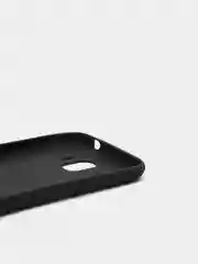 Черный силиконовый матовый чехол для Samsung J2 18