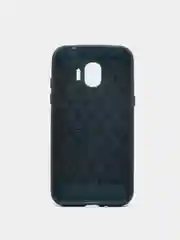Темно-синий силиконовый усиленный чехол Samsung j2 18(j250)/ джей 2 18