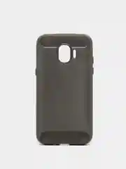 Тёмно-серый силиконовый усиленный чехол Samsung j2 18(j250)/ джей 2 18