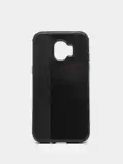 Черный силиконовый усиленный чехол для Samsung J2 18