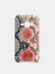 Силиконовый матовый чехол змеиная кожа Samsung J1 16