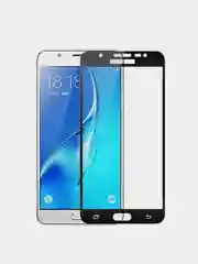 Черный защитное стекло Samsung J5 Prime
