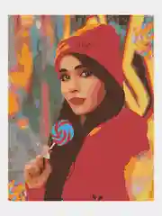 Картина по номерам на холсте с подрамником, 50 x 40 см "Яркие конфетки"