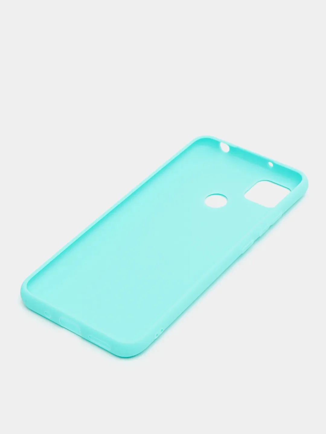 Бирюзовый чехол Xiaomi Redmi 9c, Redmi 10a силиконовый