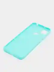 Бирюзовый чехол Xiaomi Redmi 9c, Redmi 10a силиконовый