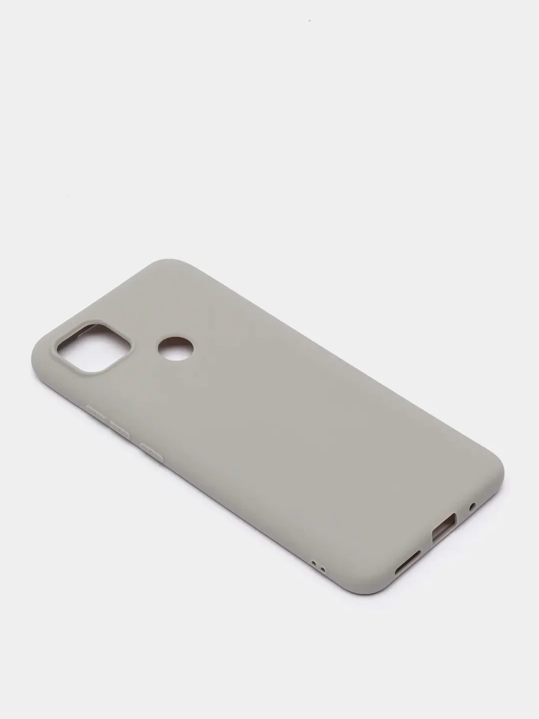 Серый чехол Xiaomi Redmi 9c, Redmi 10a силиконовый