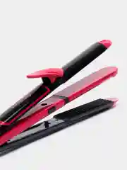 Черный выпрямитель для волос Sakura SA-4520BP, 3 в 1, 45 Вт