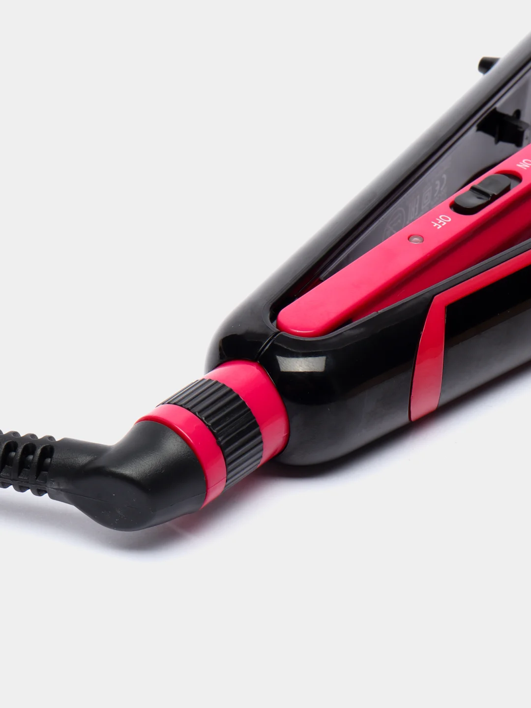 Черный выпрямитель для волос Sakura SA-4520BP, 3 в 1, 45 Вт
