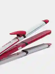 Розовый выпрямитель для волос Sakura SA-4520P, стайлер 3-в-1, 45Вт