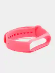 Розовый ремешок для фитнес браслета Xiaomi Mi Band 5