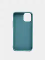 Синий меланж чехол для iPhone 11 Pro, силиконовый, 14 цветов