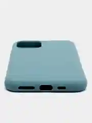 Синий меланж чехол для iPhone 11 Pro, силиконовый, 14 цветов